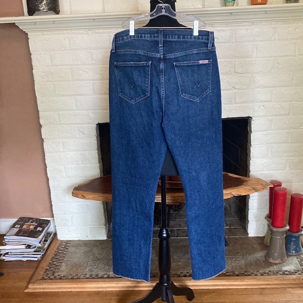Hudson size 28 Blair raw hem jeans